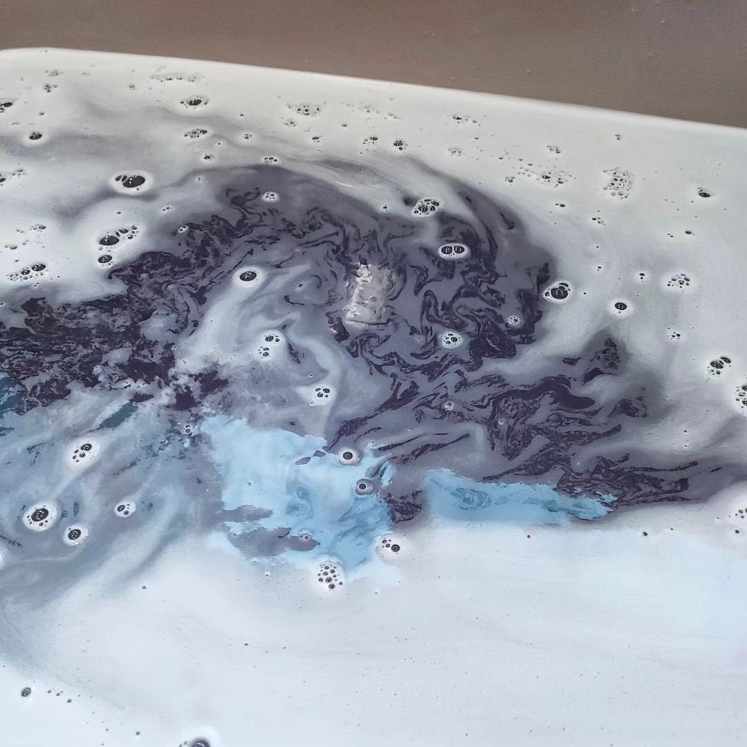 バブ モンスターバブルMEGA級 マーブル泡 ラベンダーカクテルの香り/バブ/炭酸系入浴剤を使ったクチコミ(6枚目)