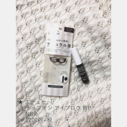 チップオン アイブロー/ettusais/パウダーアイブロウを使ったクチコミ(1枚目)