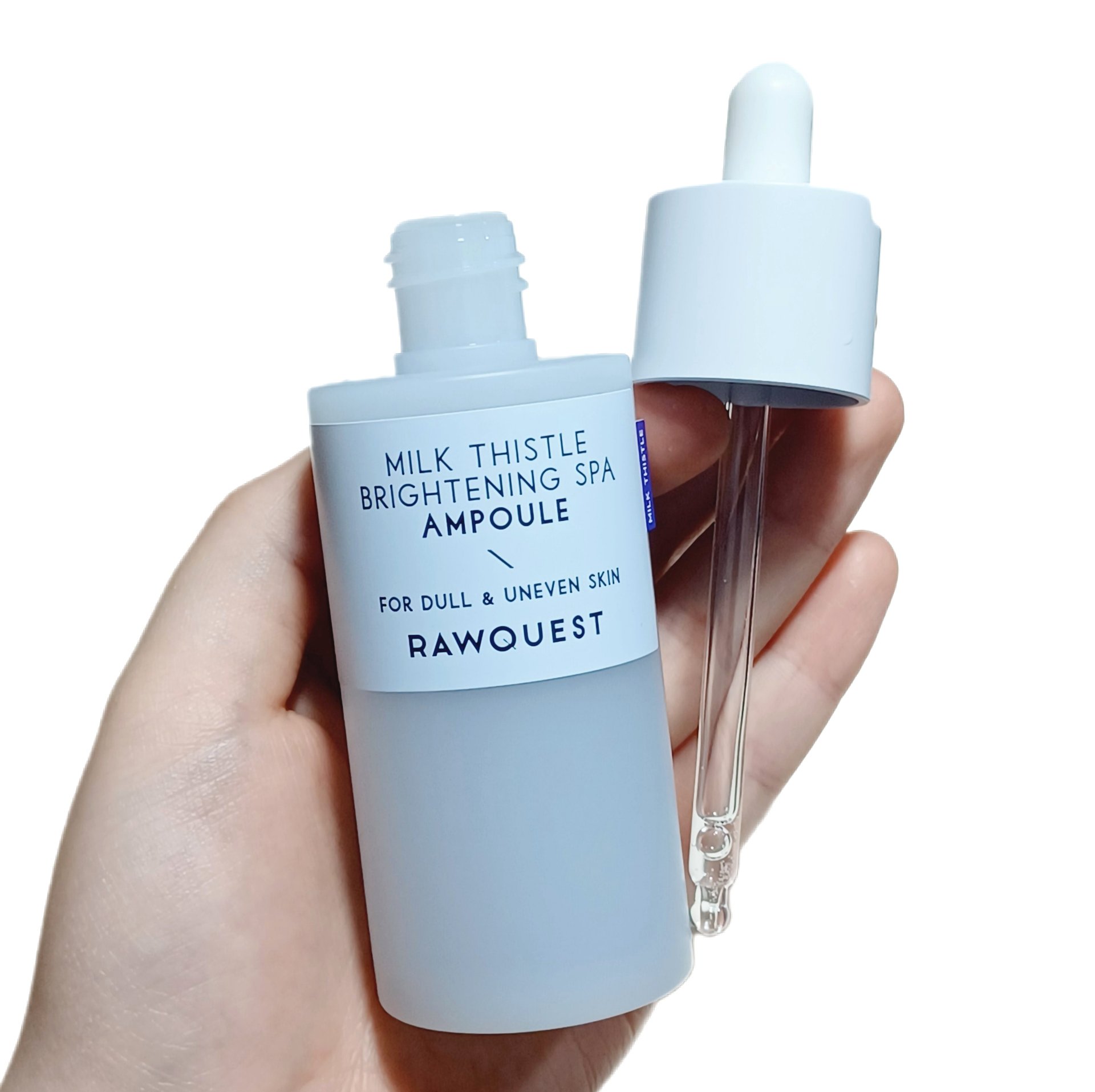 ミルクシスルブライトニングスパ アンプル/RAWQUEST/美容液を使ったクチコミ（2枚目）