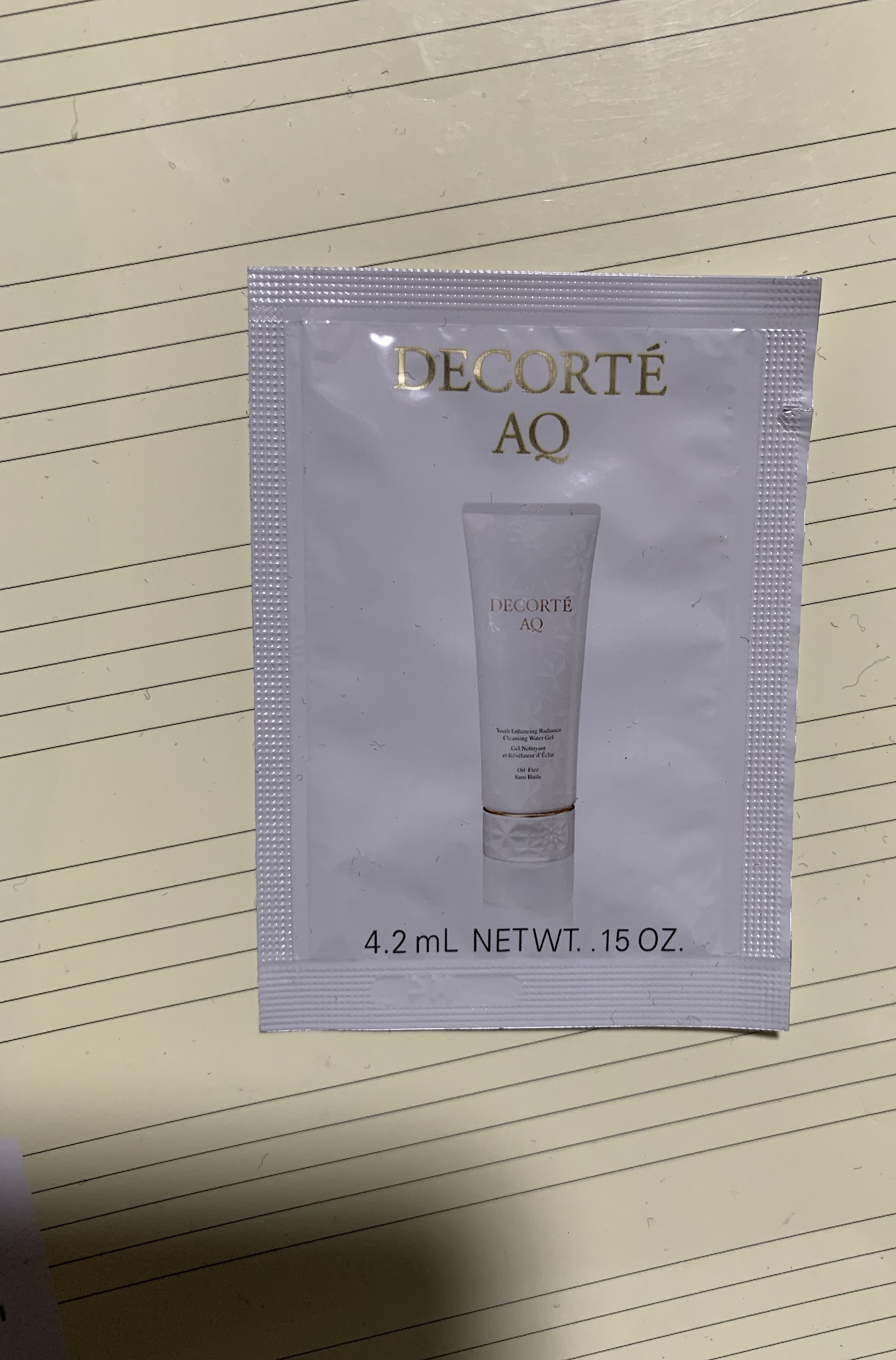 AQ ラディアンス ウォータリー ジェル クレンジング/DECORTÉ/クレンジングジェルを使ったクチコミ（1枚目）