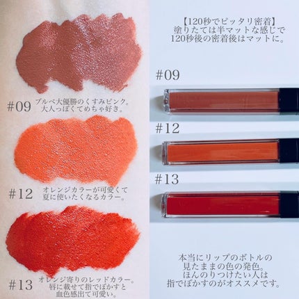 LionWell(ライオンウェル) ロングウェア リップグロスのクチコミ「
#PR \落ちない!カップに付かない!最強発色💄✨/
#lionwell の
ロン.....」(3枚目)