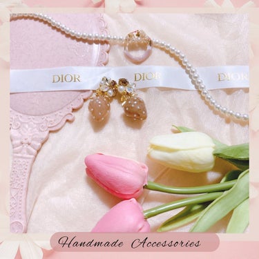 saori_flower@フォロー100% on LIPS 「🌸HandmadeAccessories🌸┈♡┈♡┈♡┈♡┈♡..」（1枚目）