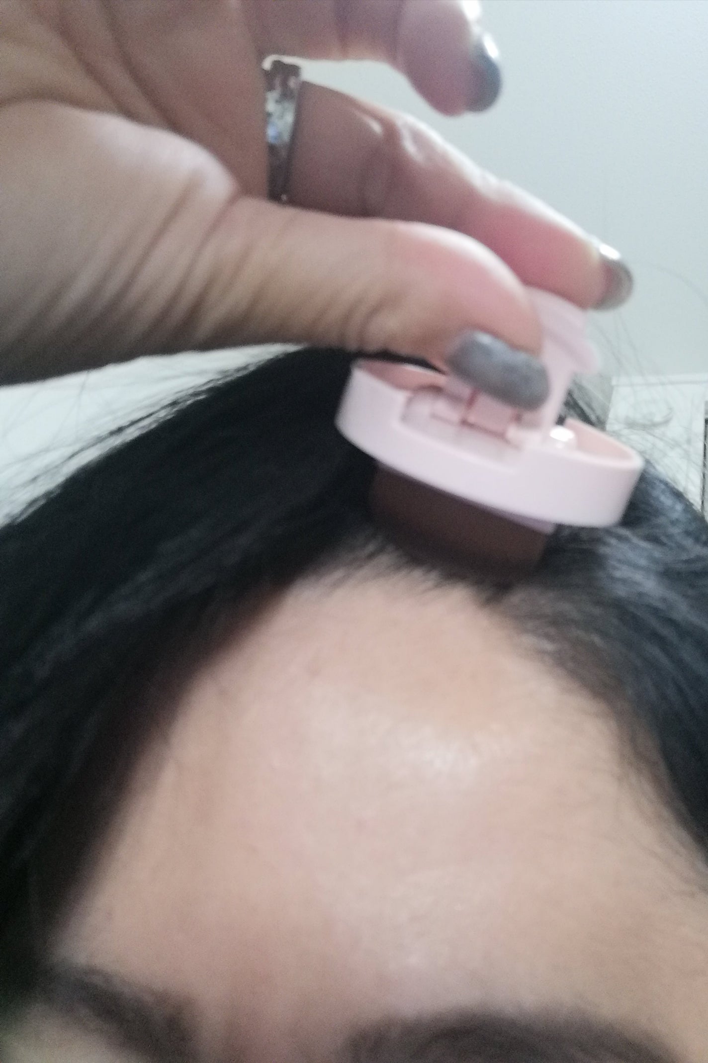 セルフアップヘアラインブラシ/jenny house/ヘアカラーを使ったクチコミ(8枚目)