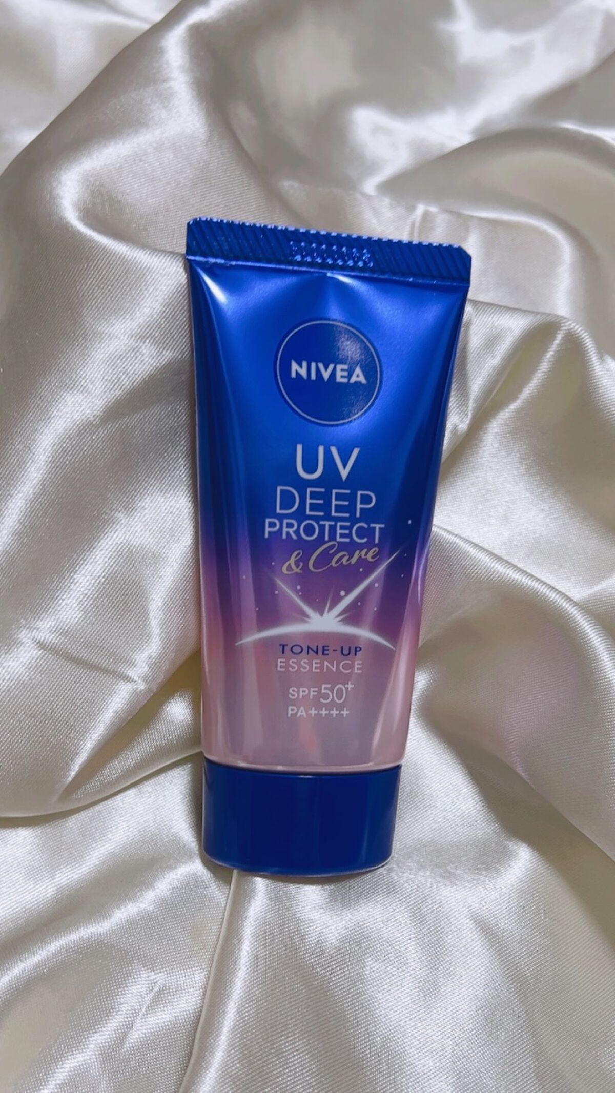 ニベアUV ディープ プロテクト&ケア トーンアップ エッセンス/ニベア/日焼け止めローションを使ったクチコミ(2枚目)