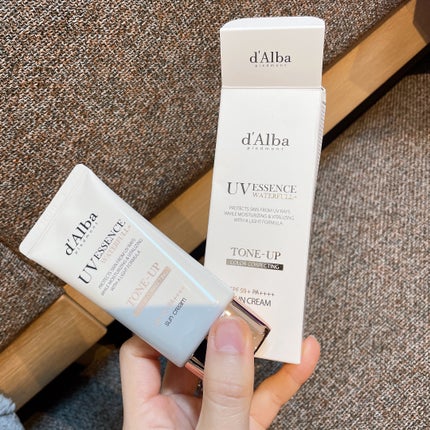 ウォータフルトーンアップサンクリーム/ダルバ/日焼け止めクリームを使ったクチコミ(1枚目)