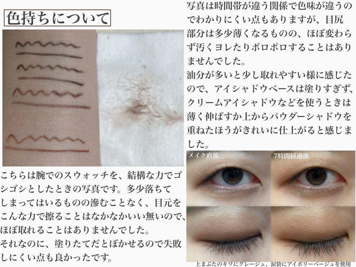 ニュアンスフル ペンシルライナー /excel/ペンシルアイライナーを使ったクチコミ(3枚目)