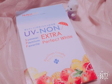 🎀UV-NON　エクストラパーフェクトホワイト🎀
アエナ公式サイトで3239円でした(∩ ᵕᴗᵕ ∩)💗
🤡美白ヲタク戯ちゃん🤡が愛用してるって聞いてずっと気になって購入しました💗
買って2週間くらいに