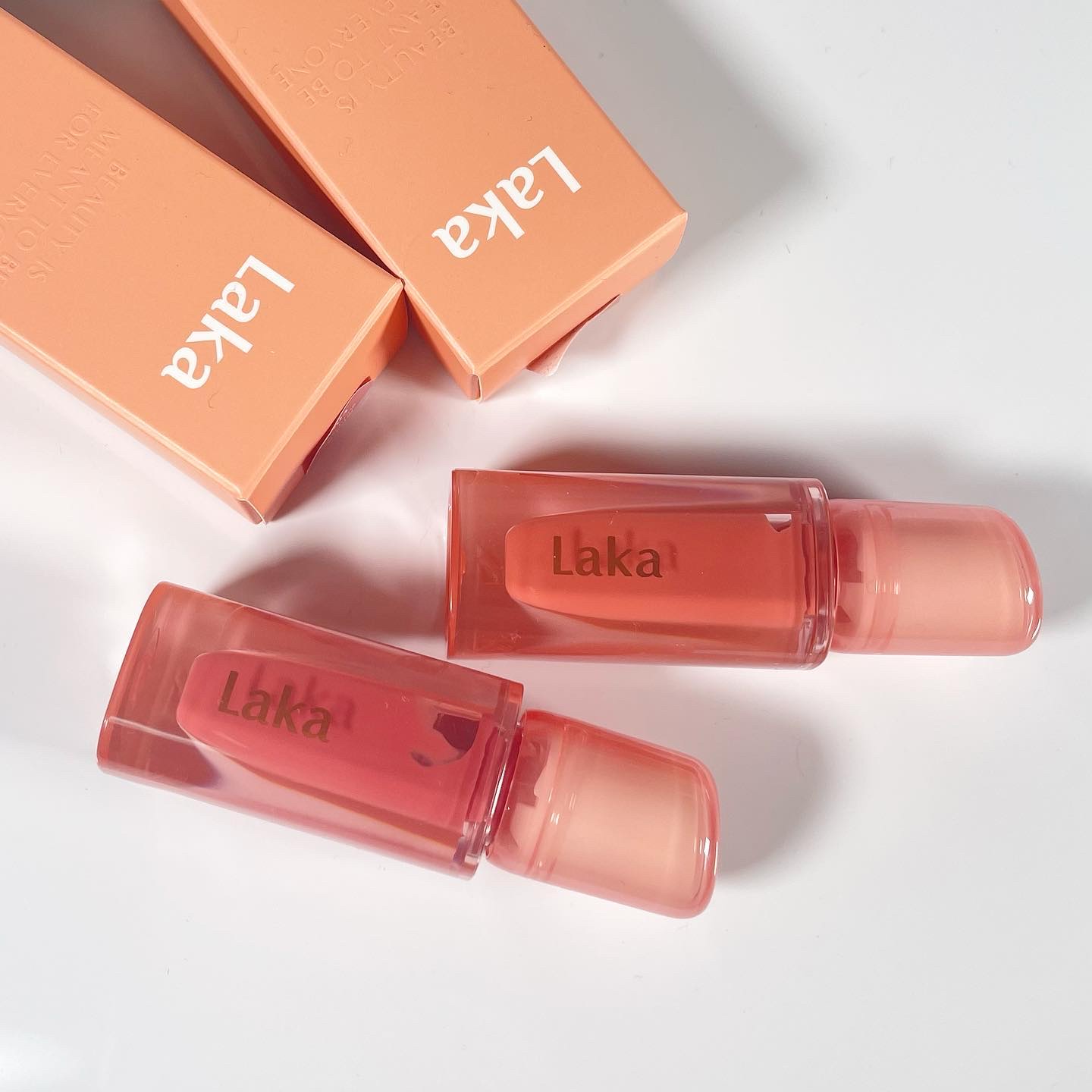 ジェリーイングヌードグロス/Laka/リップグロスを使ったクチコミ（1枚目）