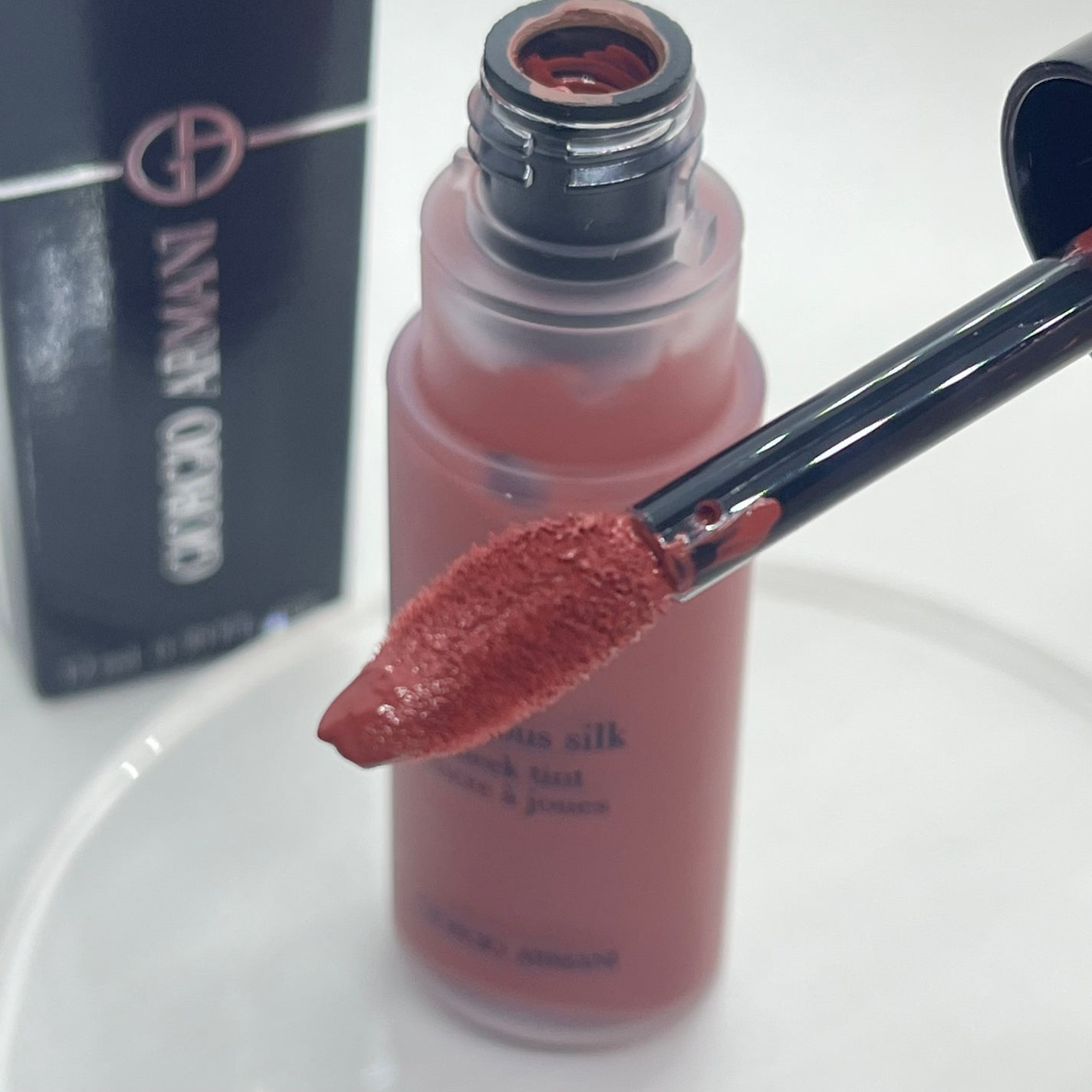 ルミナス シルク チーク ティント/ジョルジオ アルマーニ ビューティ/ジェル・クリームチークを使ったクチコミ(2枚目)