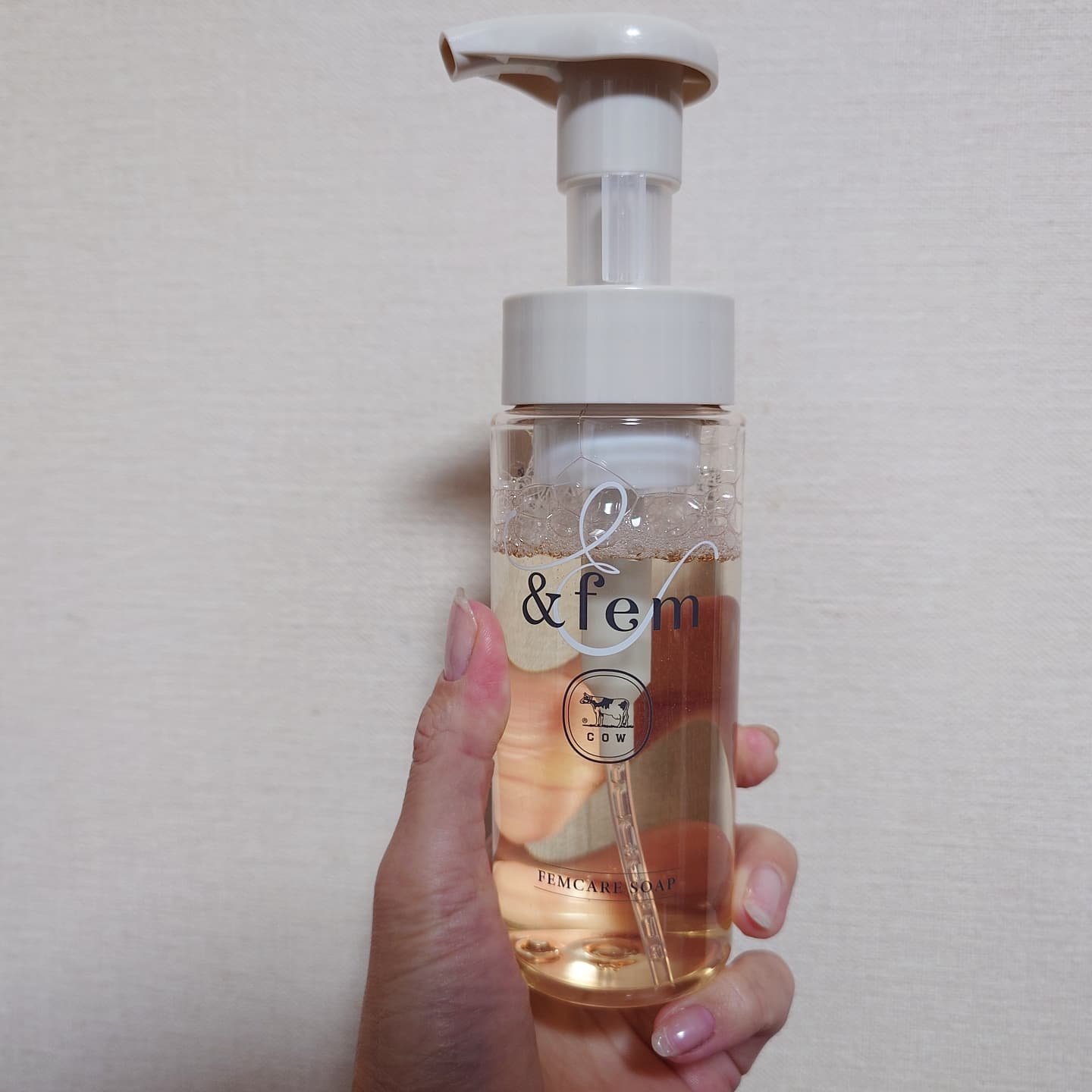 アンドフェム フェムケア泡ソープ/＆fem/デリケートゾーンケアを使ったクチコミ（2枚目）