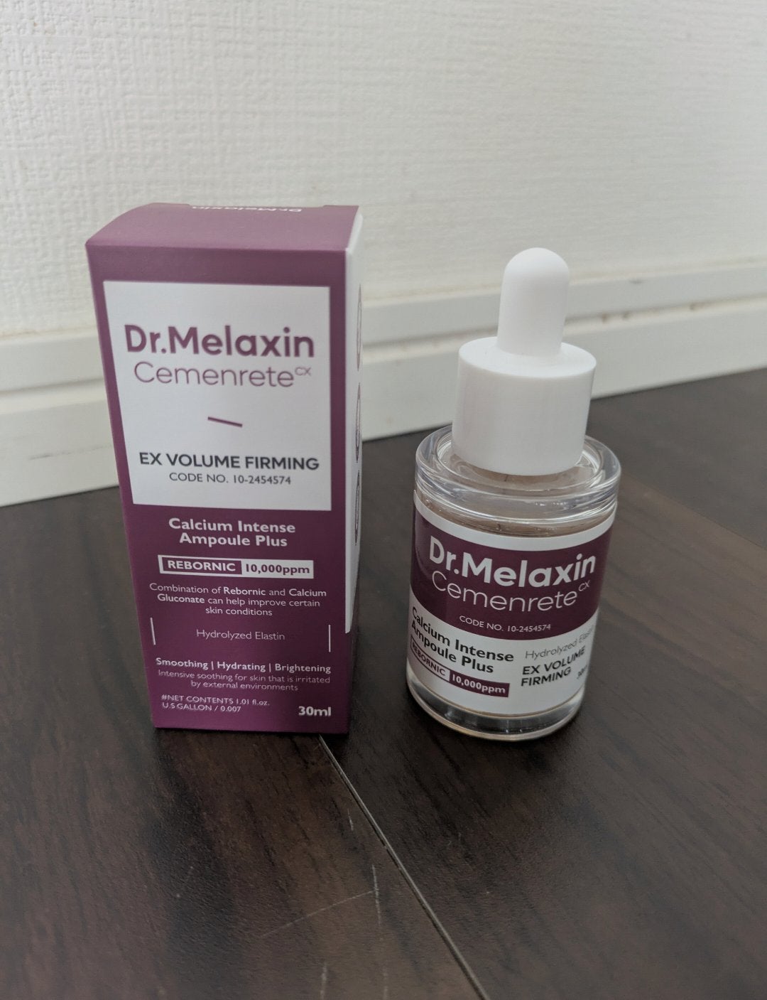 Cemenrete Calcium Intense Ampoule/Dr.Melaxin/美容液を使ったクチコミ(1枚目)