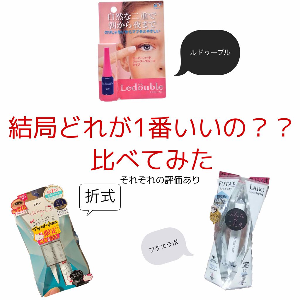 ルドゥーブル/ルドゥーブル/二重まぶた用アイテムを使ったクチコミ（1枚目）