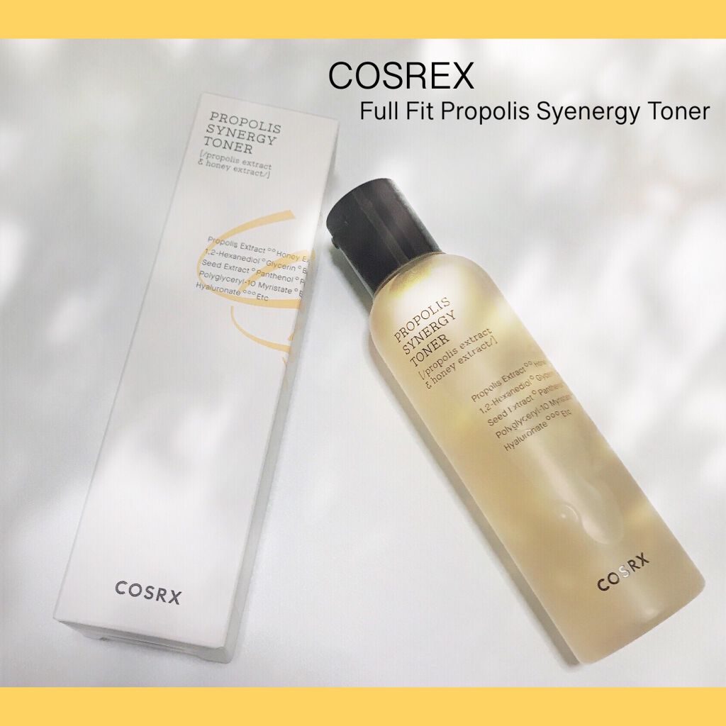 フルフィットプロポリスシナジートナー/COSRX/化粧水を使ったクチコミ(1枚目)