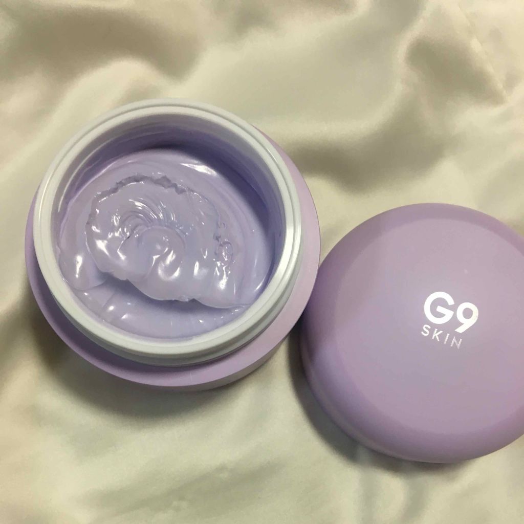 WHITE WHIPPING CREAM(ウユクリーム) ラベンダー/G9SKIN/化粧下地を使ったクチコミ（3枚目）