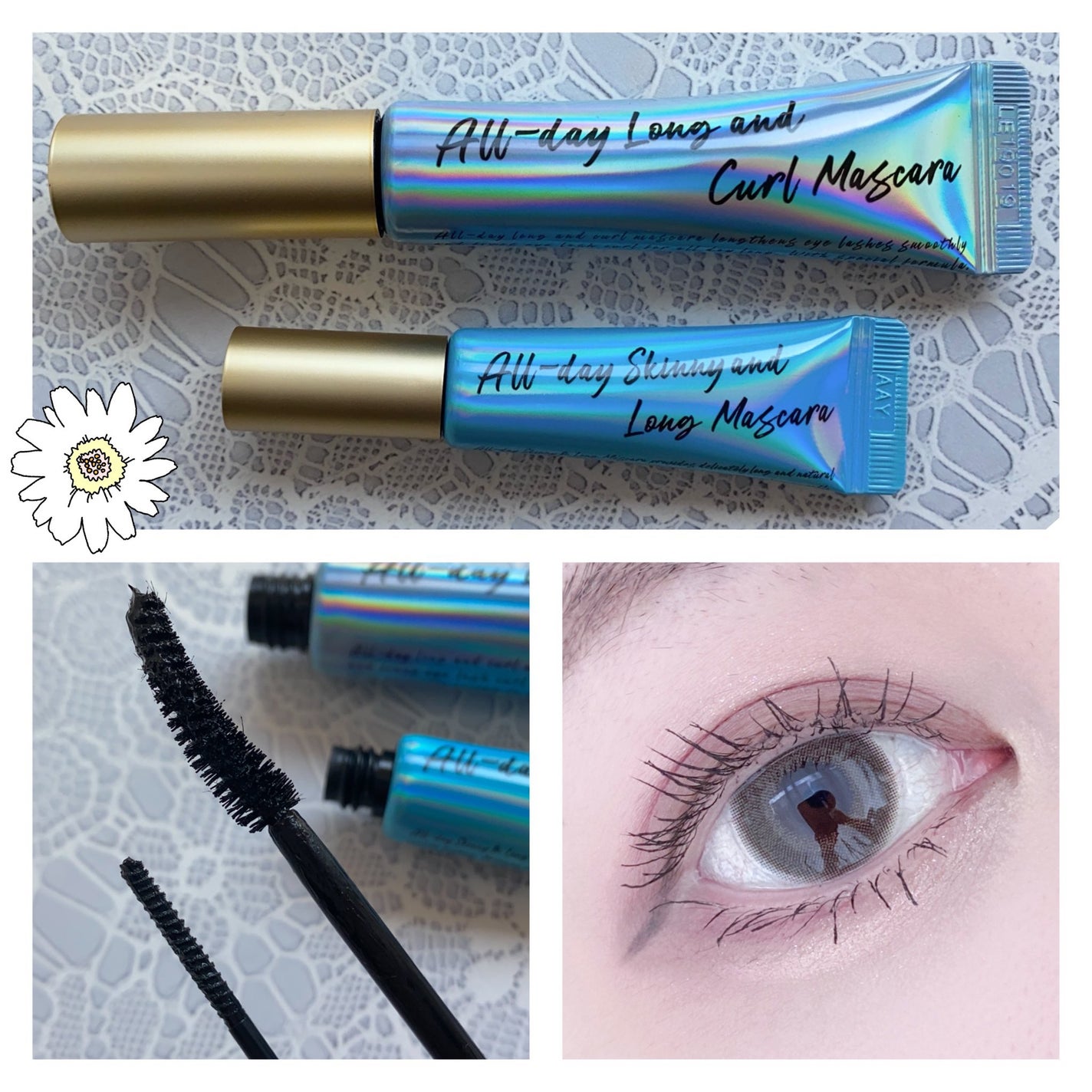 オールデイ ロング アンド カール マスカラ/Milk Touch/マスカラを使ったクチコミ(1枚目)
