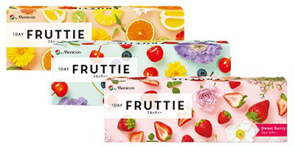 FRUTTIE 1day/メニコン/ワンデー（１DAY）カラコンを使ったクチコミ（2枚目）