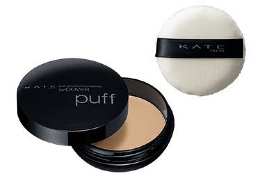 フェイクスキンパフファンデ/KATE/パウダーファンデーションを使ったクチコミ(2枚目)