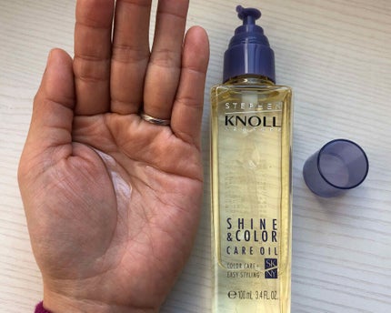 シャイン カラーケア オイル/スティーブンノル ニューヨーク/ヘアオイルを使ったクチコミ(2枚目)