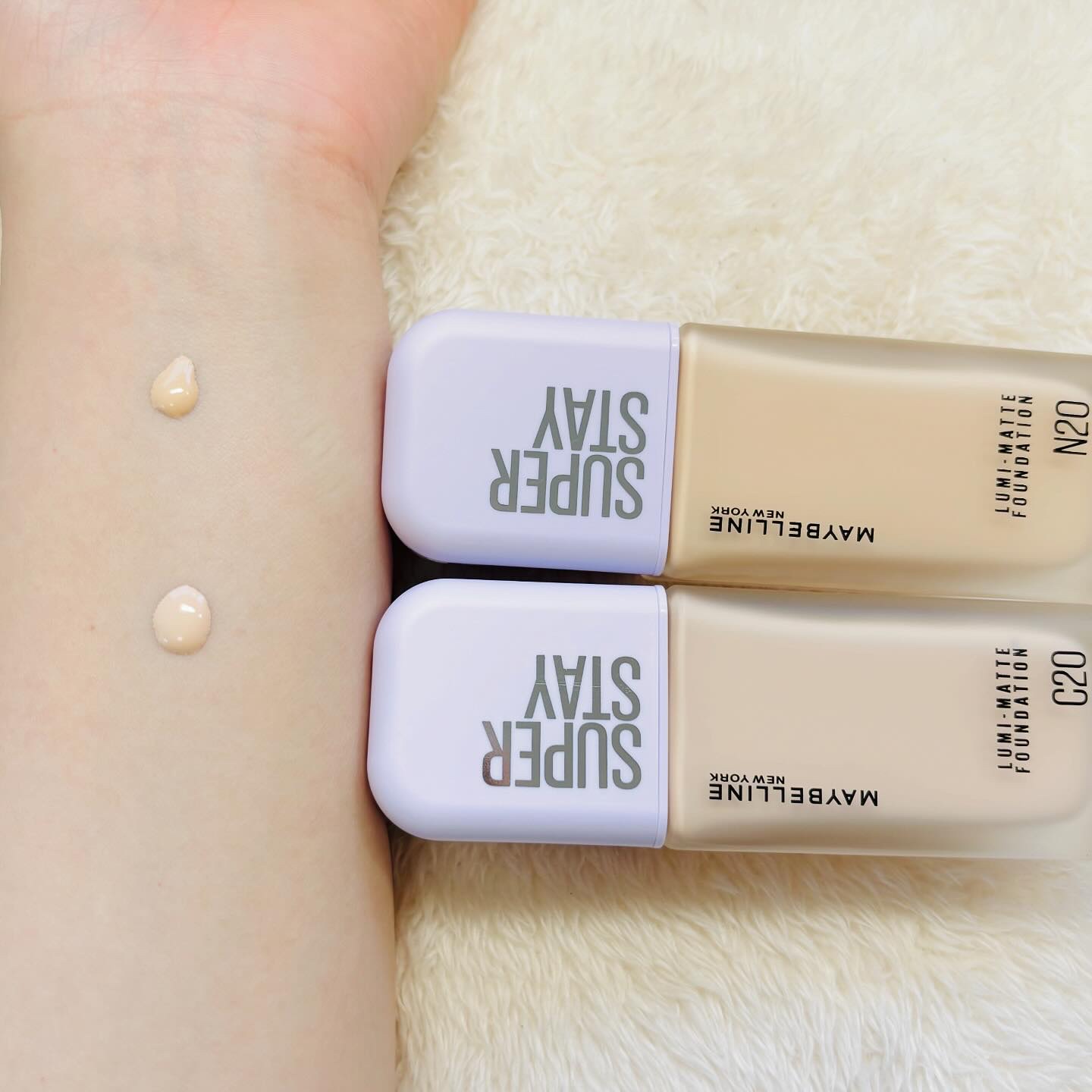 SPステイ ルミマット リキッド ファンデーション/MAYBELLINE NEW YORK/リキッドファンデーションを使ったクチコミ（2枚目）