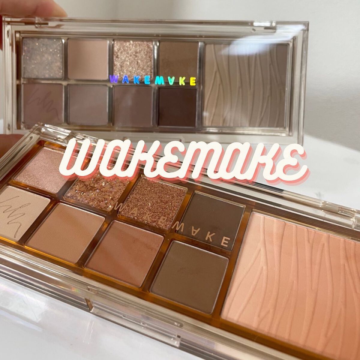 ミックスブラーリングアイパレット/wakemake/マルチパレットを使ったクチコミ(1枚目)