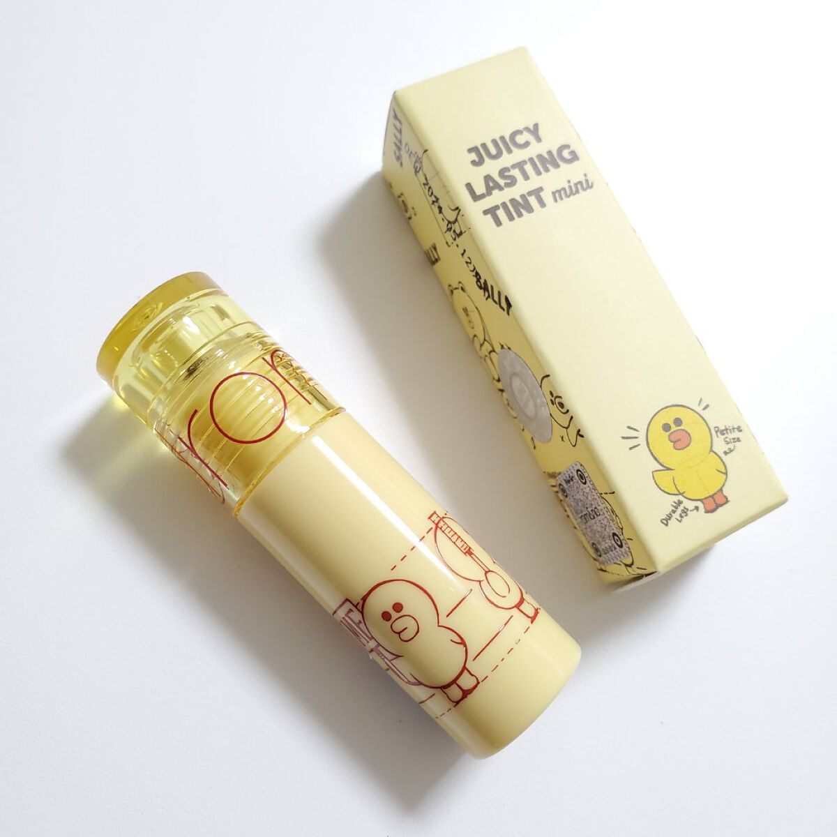 ジューシーラスティング ティント ミニ/rom&nd/リップティントを使ったクチコミ（1枚目）