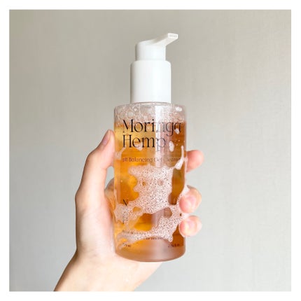 モリンガヘンプpHバランシングジェルクレンザー/NATURAL DERMA PROJECT/クレンジングジェルを使ったクチコミ(2枚目)