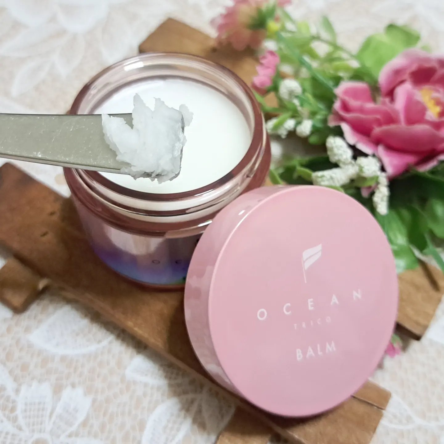 オーシャントリコ ヘアスタイリング バーム クリーンオーシャン/OCEAN TRICO/ヘアバームを使ったクチコミ（2枚目）