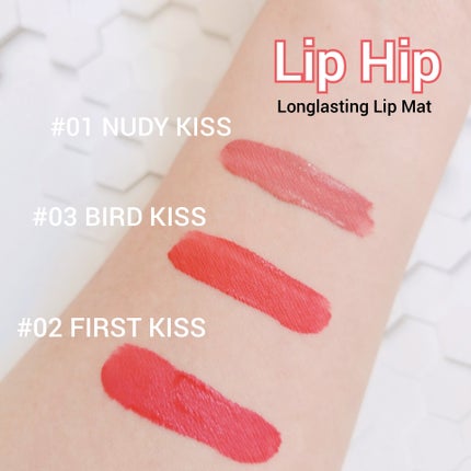 ロングラスティングマットティント/LIPHIP(リップヒップ)/リップティントを使ったクチコミ(1枚目)