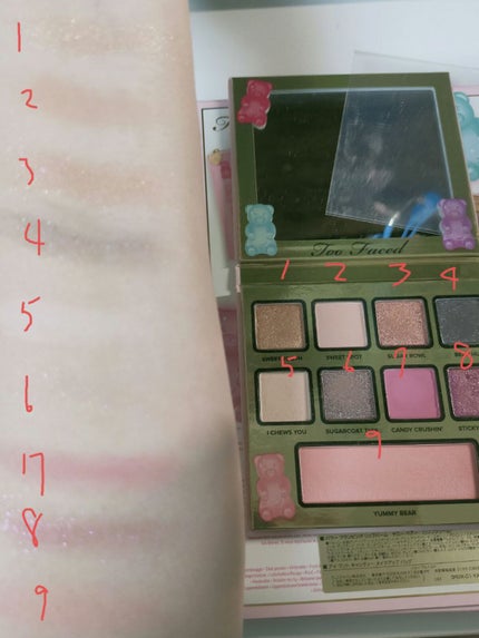 ヤミー ガミー メイクアップ コレクション /Too Faced/メイクアップキットを使ったクチコミ(3枚目)