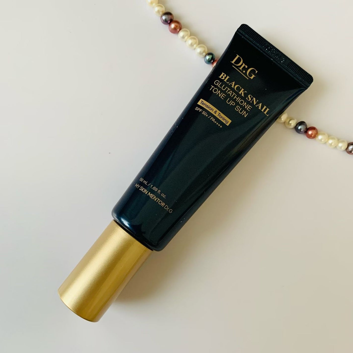 ブラックスネイルグルタチオントーンアップサン/Dr.G/日焼け止めクリームを使ったクチコミ(1枚目)