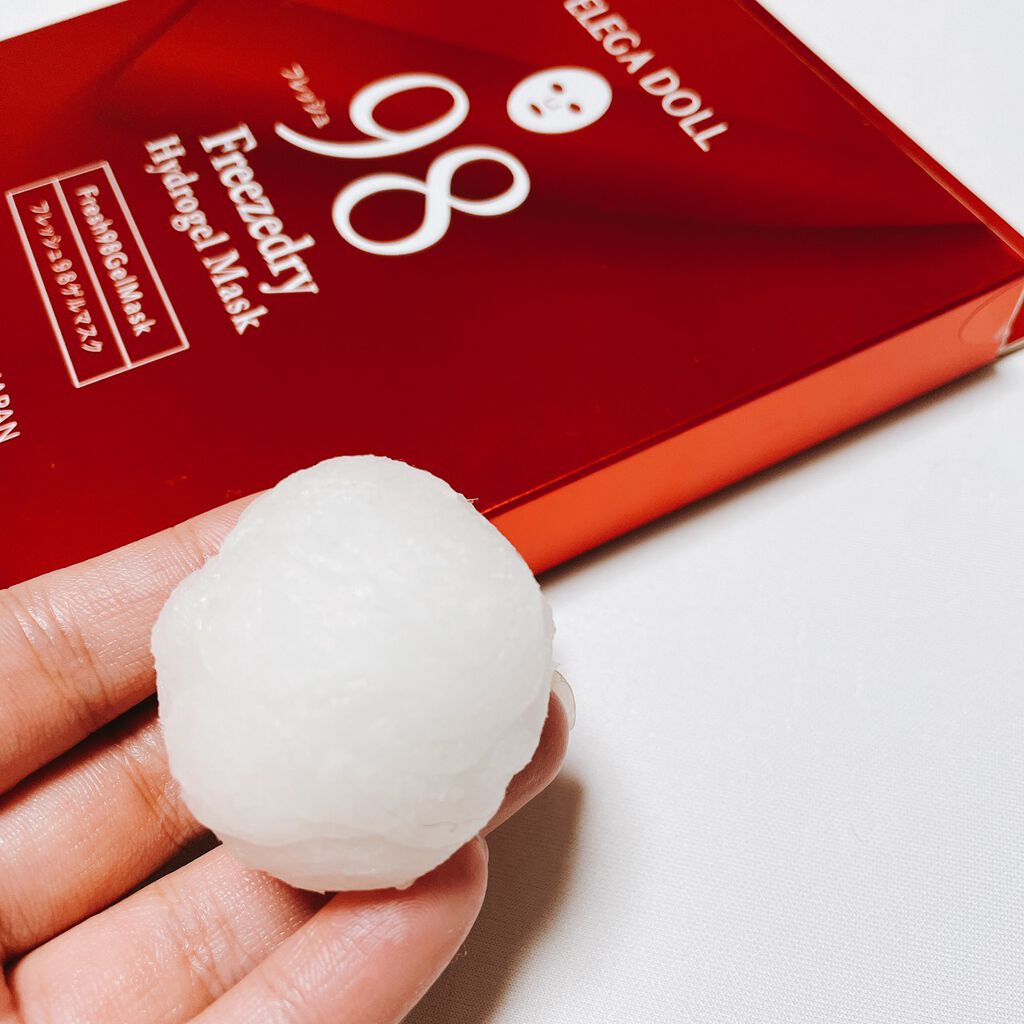 フレッシュ98ゲルマスク/ELEGADOLL/シートマスク・パックを使ったクチコミ（3枚目）