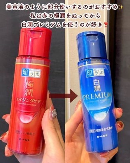 白潤プレミアム薬用浸透美白化粧水/肌ラボ/化粧水を使ったクチコミ(8枚目)