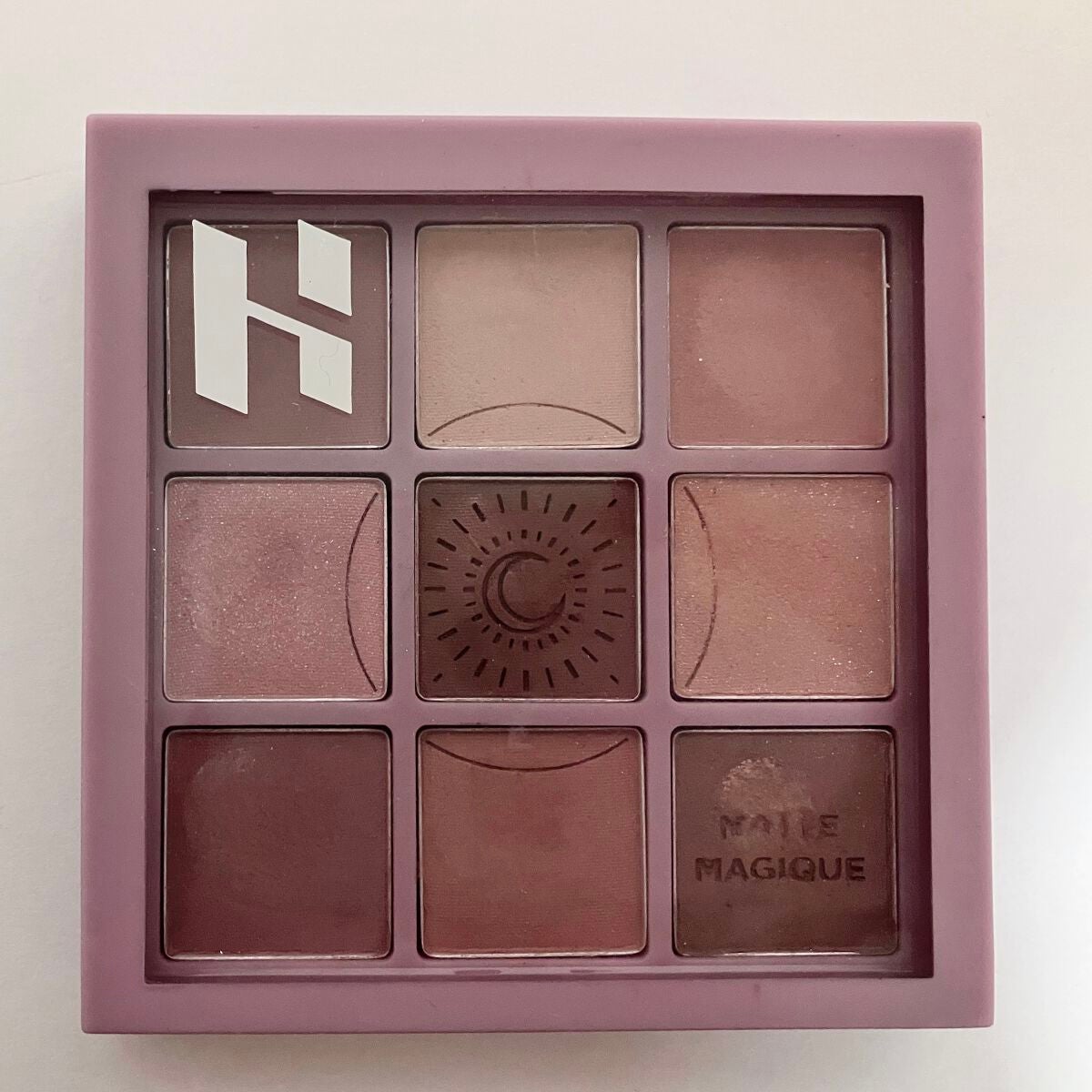 マイフェイブムードアイパレット 9カラー/HOLIKA HOLIKA/アイシャドウパレットを使ったクチコミ(2枚目)