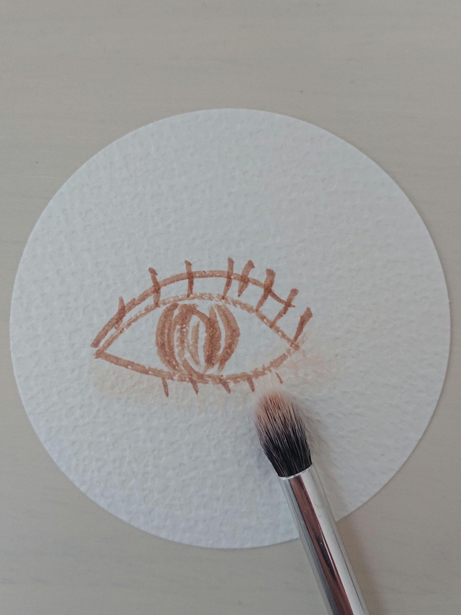 ザ カラー リキッド アイライナー 101 Cloudy Sunset/ADDICTION/リキッドアイライナーを使ったクチコミ（3枚目）