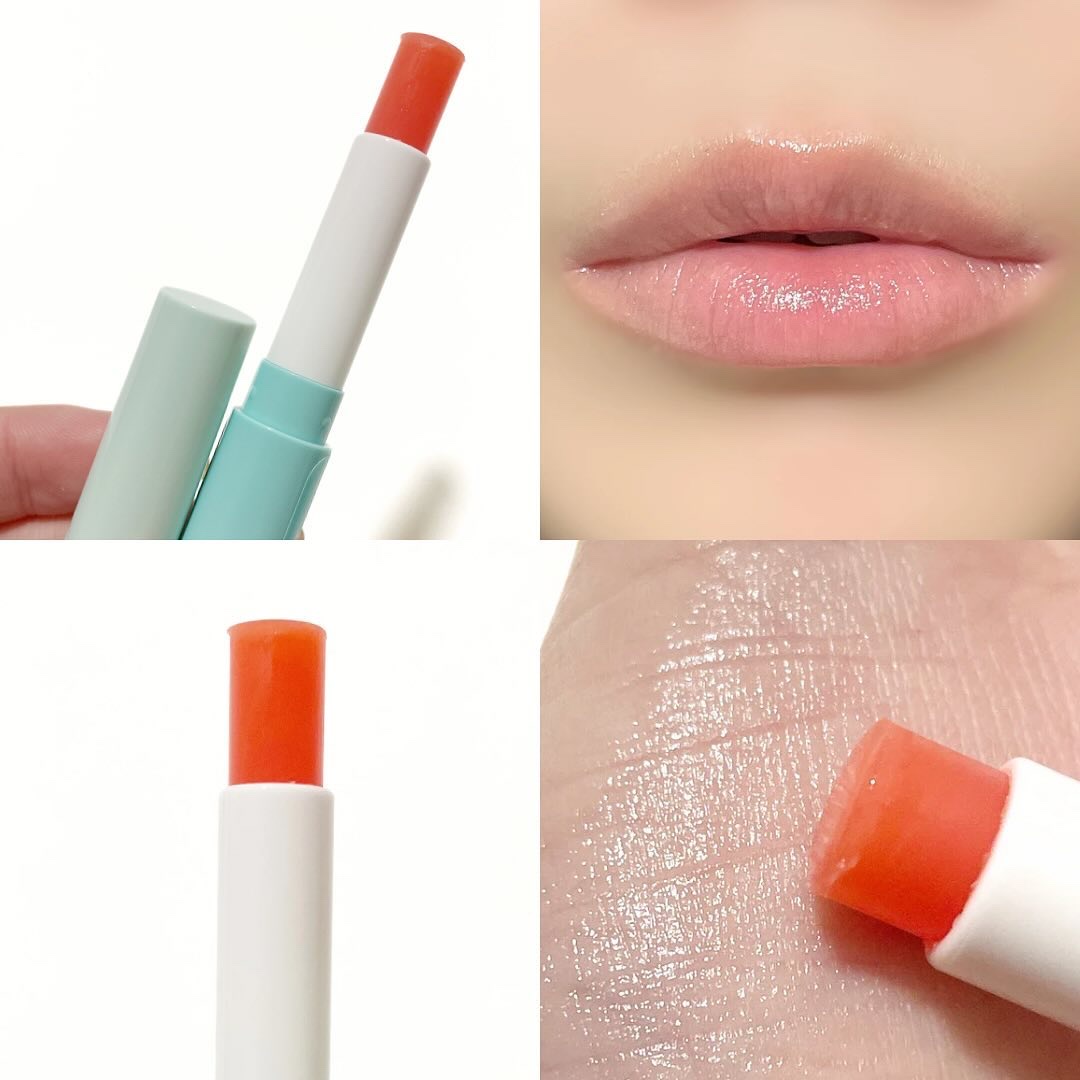 リップグロス・ミニ（無色）/ピアベルピア/リップグロスを使ったクチコミ（2枚目）