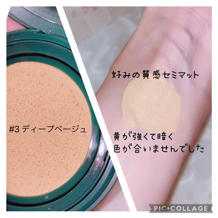 スキンエンハンサー コンパクトクッション(グロー)/BROOKESIA/クッションファンデーションを使ったクチコミ(4枚目)