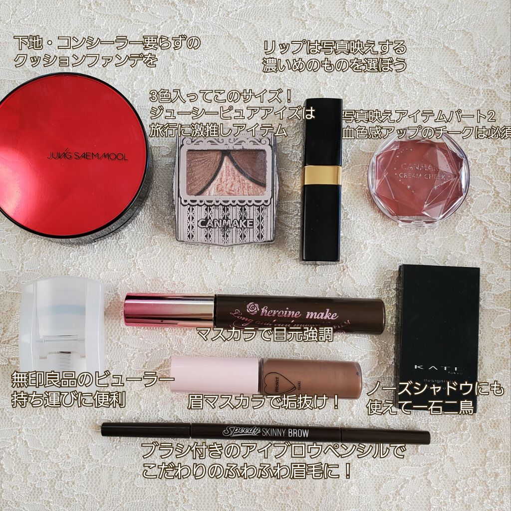 ジューシーピュアアイズ/キャンメイク/アイシャドウパレットを使ったクチコミ（2枚目）