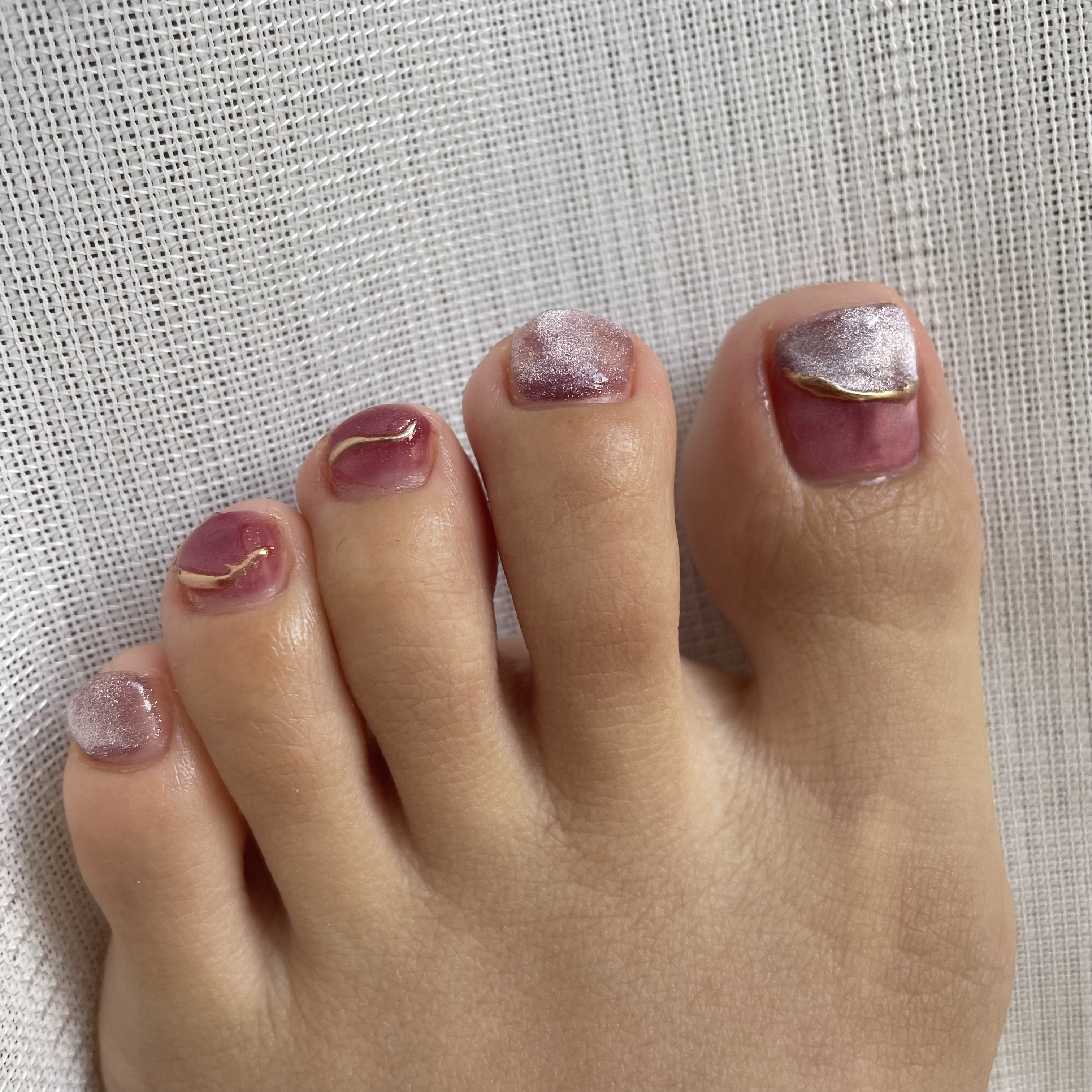 5ミクロンマグネット 19/ネイル工房/ジェルネイルを使ったクチコミ（2枚目）