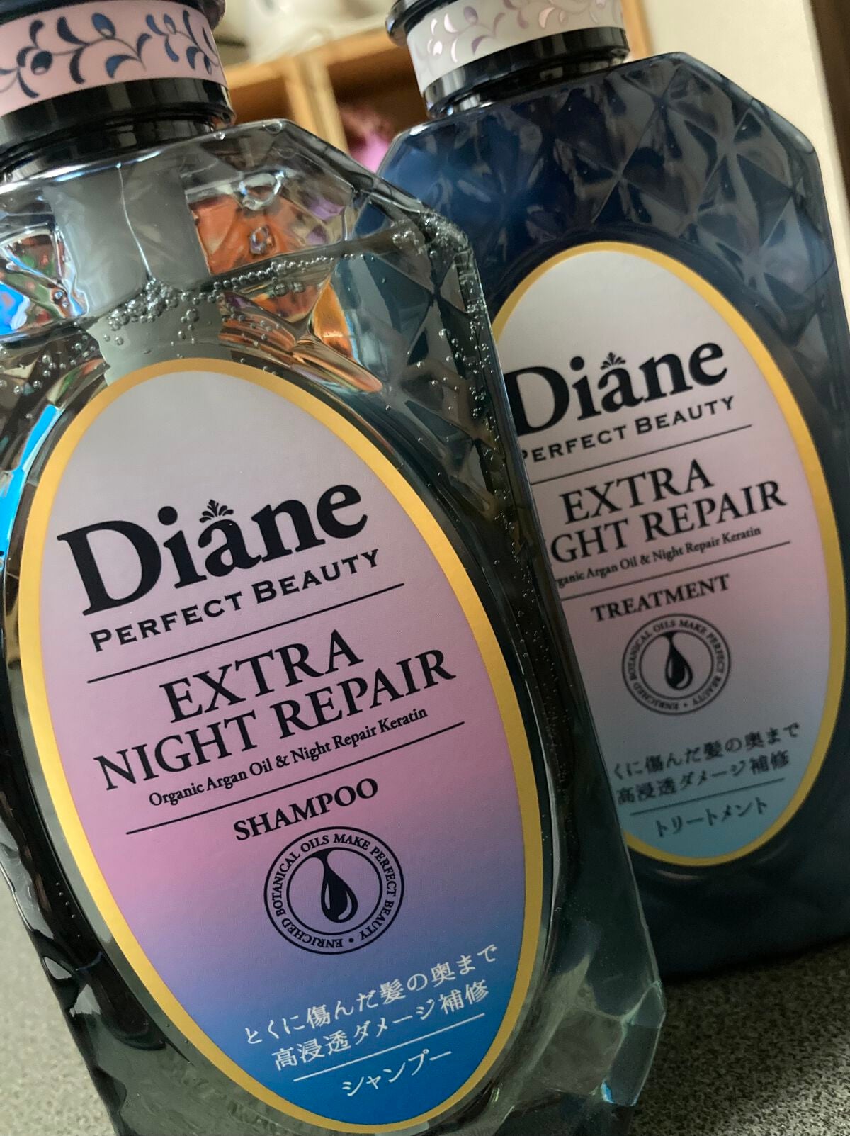 エクストラナイトリペア シャンプー&トリートメント/ダイアン/市販シャンプーを使ったクチコミ(1枚目)