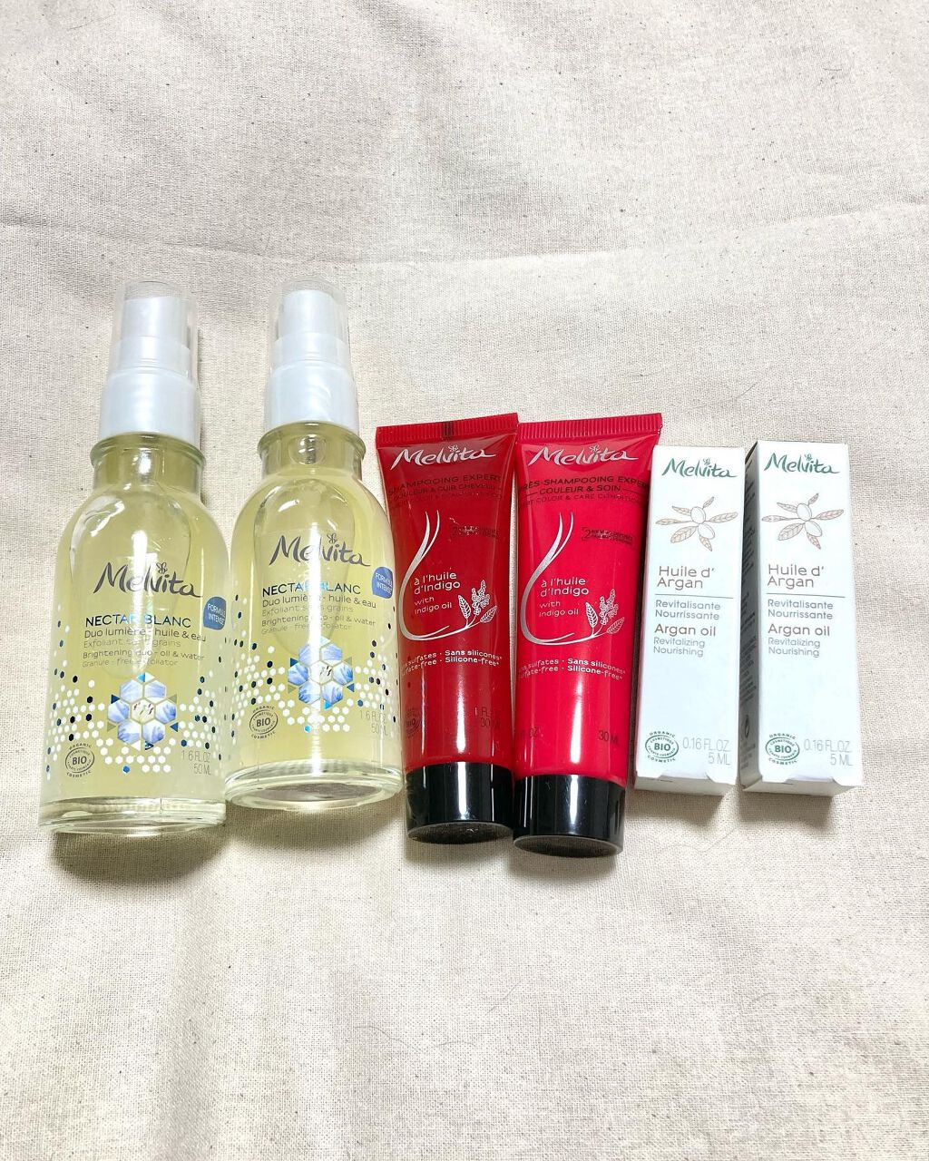 ネクターブラン ウォーターオイル デュオ/Melvita/ブースター・導入液を使ったクチコミ（1枚目）