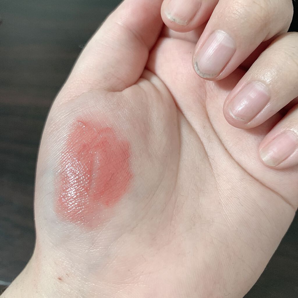 ラスティンググロスリップ/CEZANNE/口紅を使ったクチコミ(2枚目)