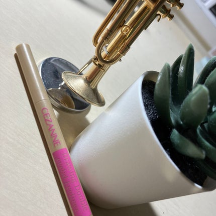 描くふたえアイライナー/CEZANNE/リキッドアイライナーを使ったクチコミ(1枚目)