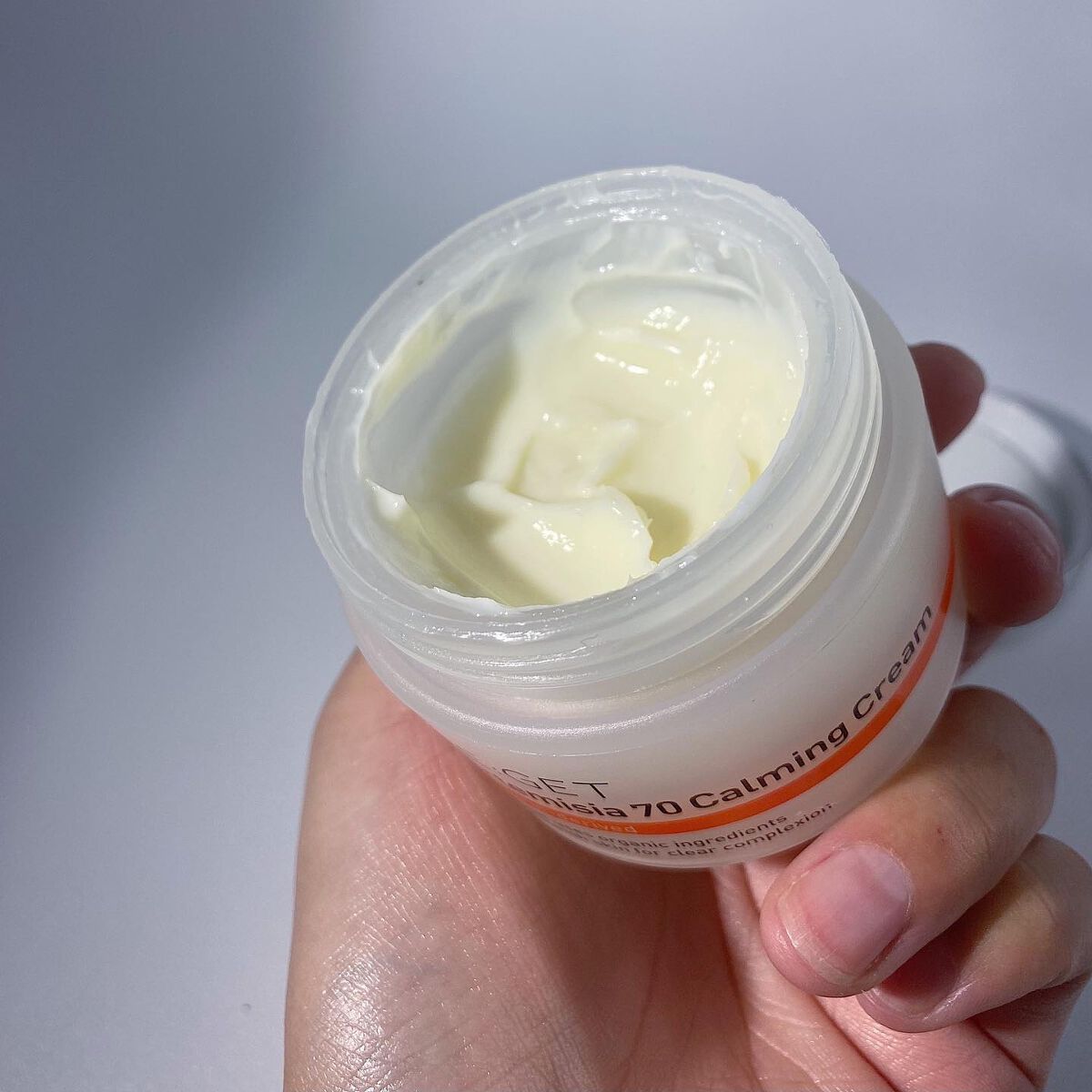 カワラヨモギ70カーミングクリーム/RE:GET/フェイスクリームを使ったクチコミ(2枚目)