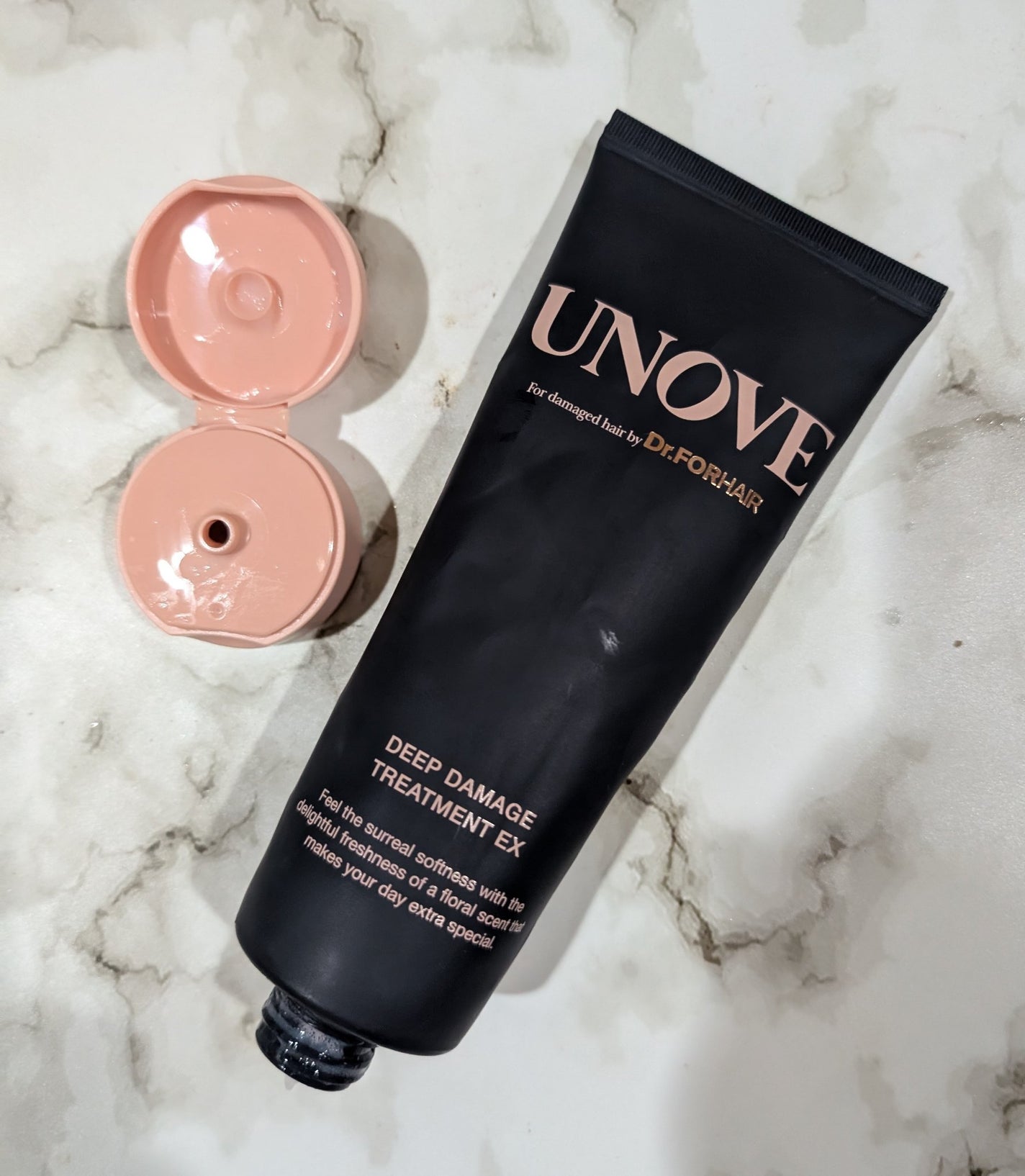 ディープダメージトリートメントEX/UNOVE/洗い流すヘアトリートメントを使ったクチコミ(1枚目)