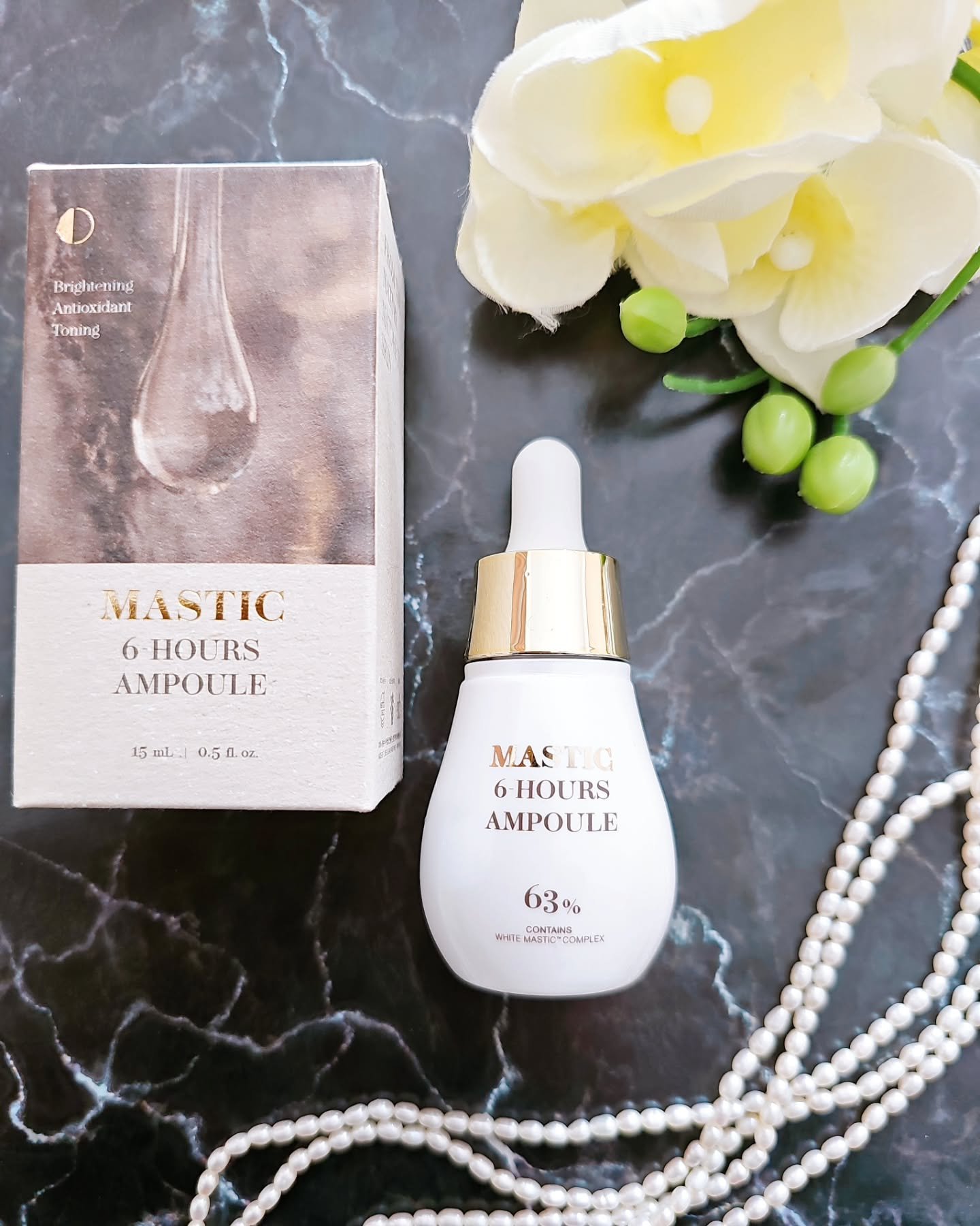 Mastic 6 Hours Ampoule /Mastina/美容液を使ったクチコミ（2枚目）