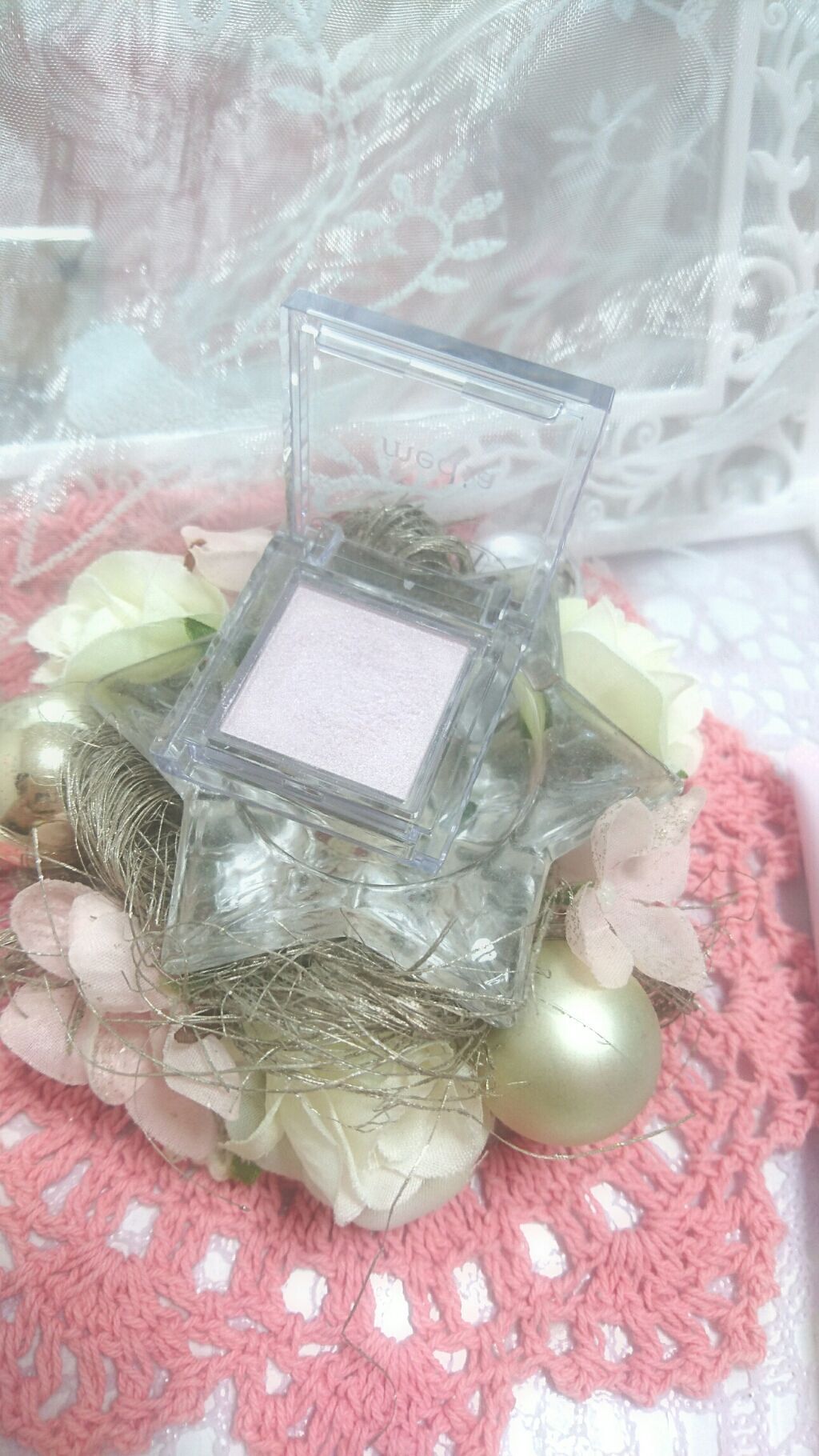 ブライトアップアイシャドウ/media/単色アイシャドウを使ったクチコミ(1枚目)