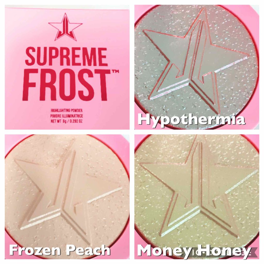 Jeffree star supreme frost/Jeffree Star Cosmetics/パウダーハイライトを使ったクチコミ(2枚目)