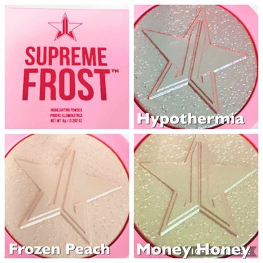 Jeffree star supreme frost/Jeffree Star Cosmetics/ハイライトを使ったクチコミ（2枚目）