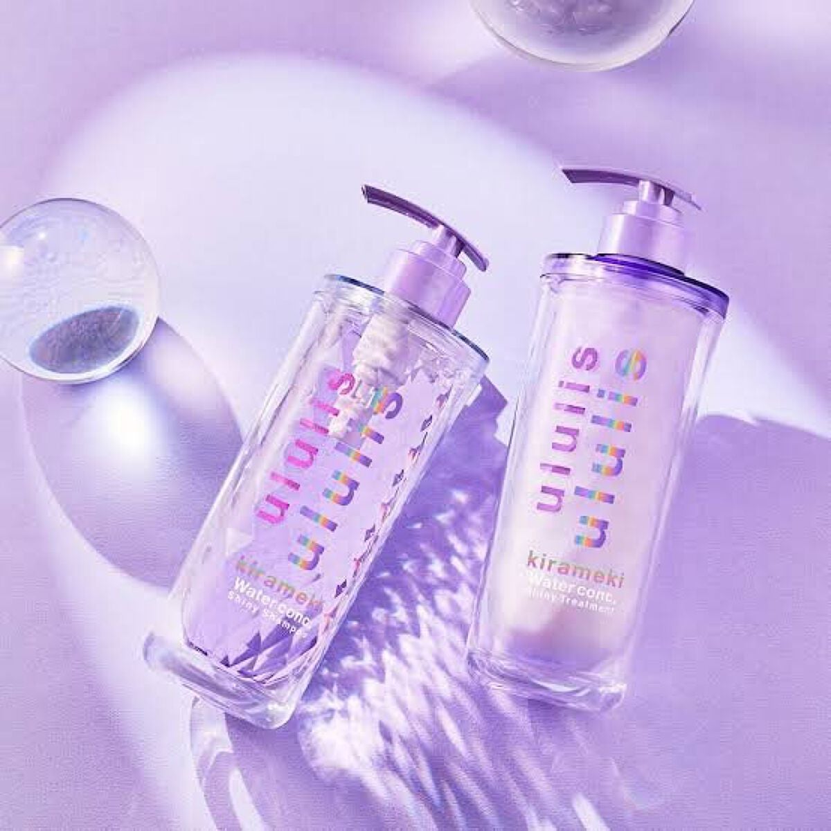 キラメキ ウォーターコンク シャイニー シャンプー/ヘアトリートメント/ululis/市販シャンプーを使ったクチコミ(1枚目)