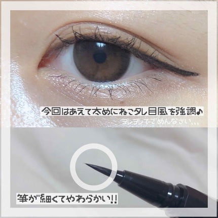 スーパーシャープライナーEX2.0/KATE/リキッドアイライナーを使ったクチコミ(2枚目)